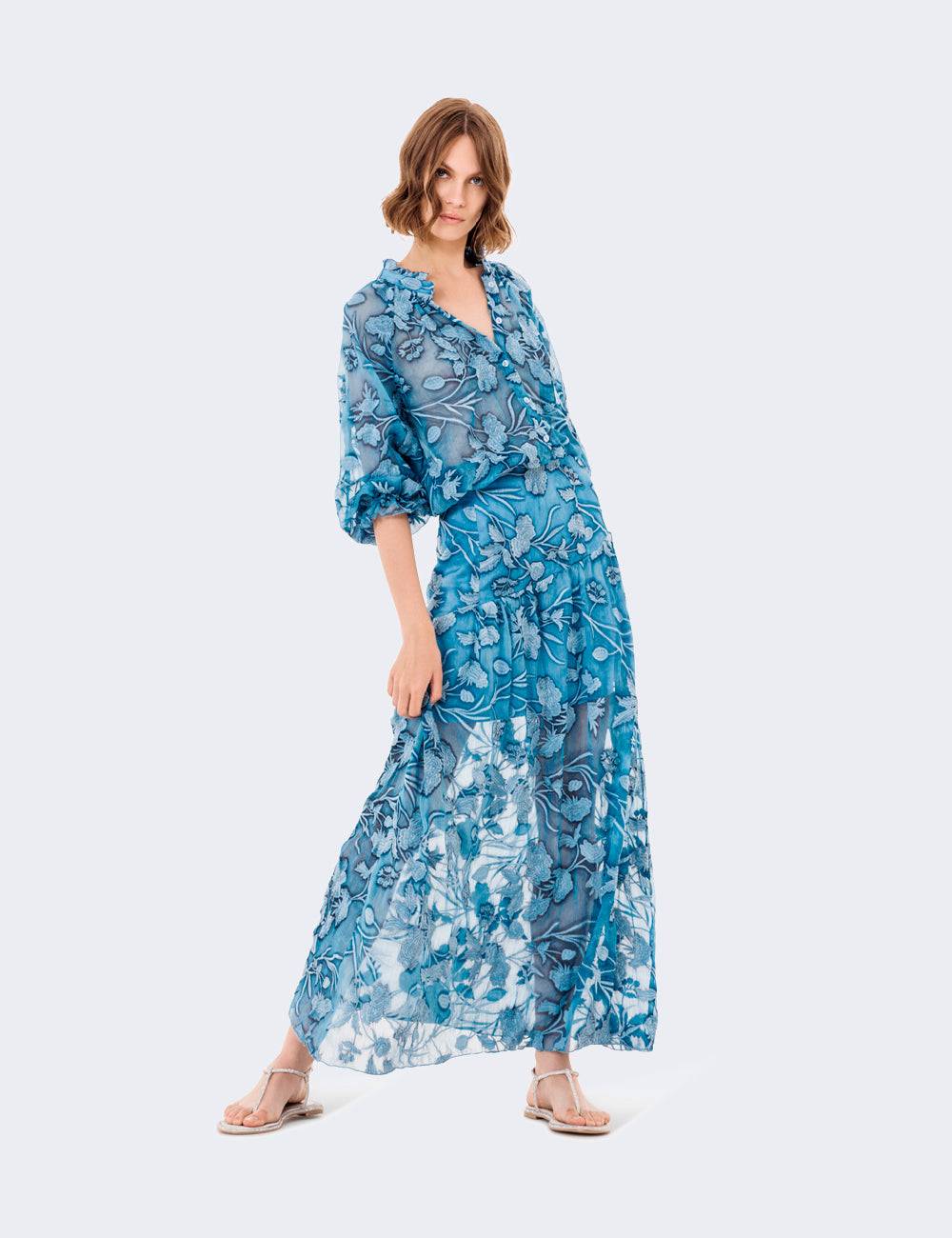 Jijil Camicia crop ricamata Negozi Online