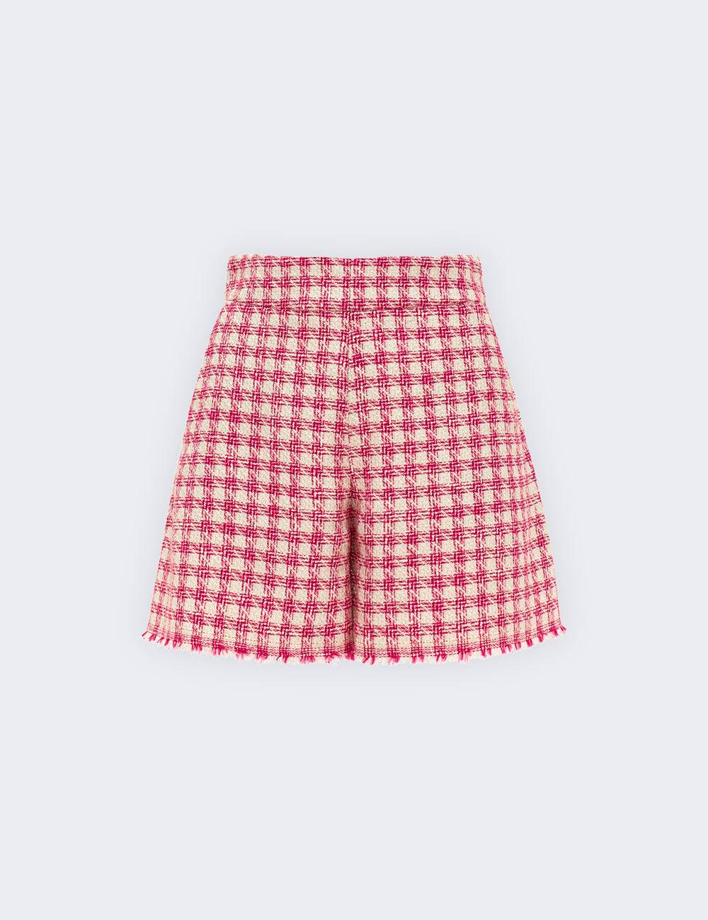 Jijil Shorts in tweed Grande vendita
