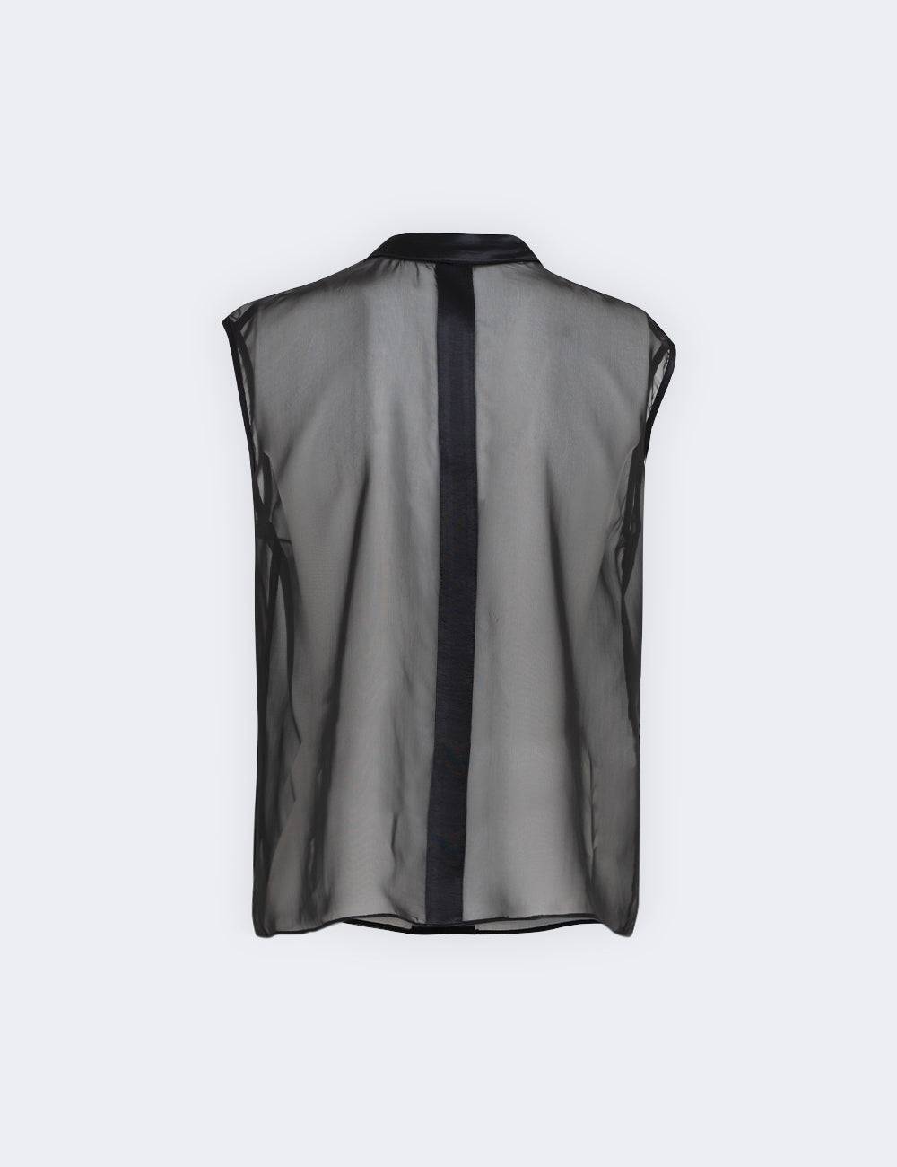 Jijil Blusa smanicata a collo alto Convenienza