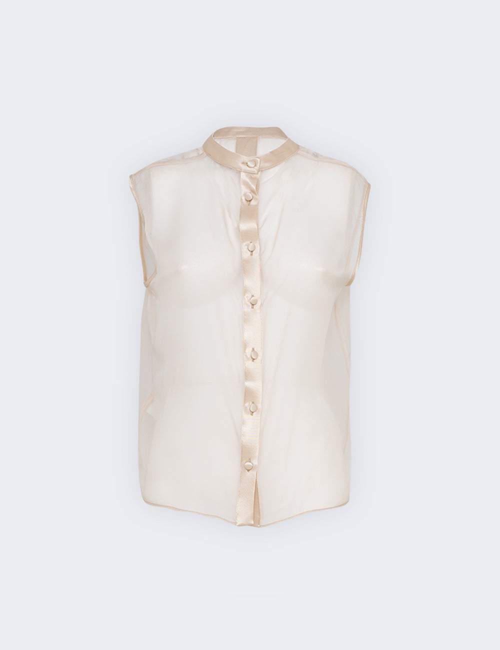 Jijil Blusa smanicata a collo alto Convenienza