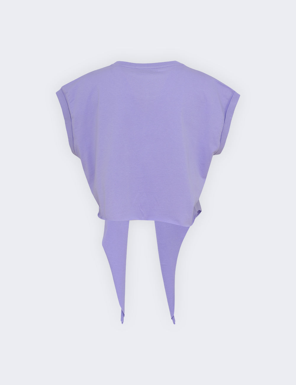 Jijil T-shirt con nodo in vita In Vendita