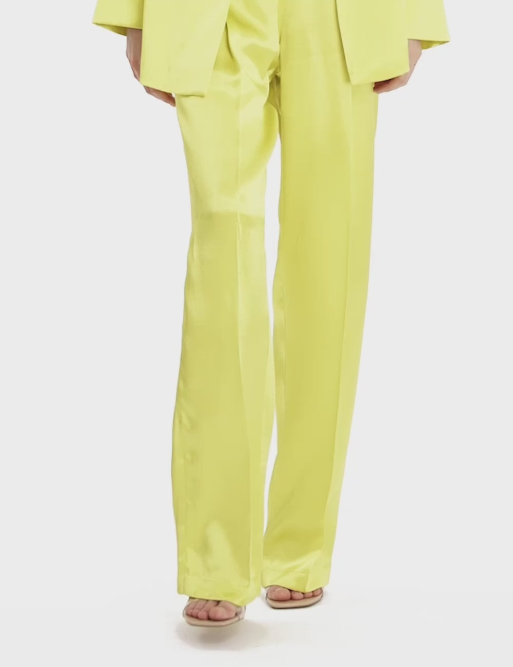 Jijil Pantalone a vita alta Moda