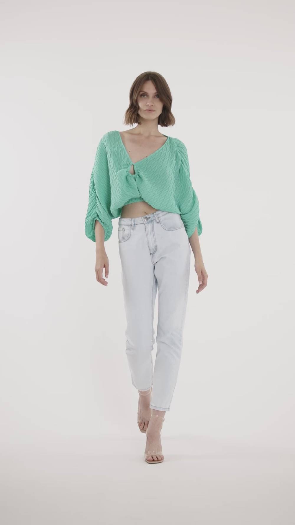 Jijil Blusa crop Presa
