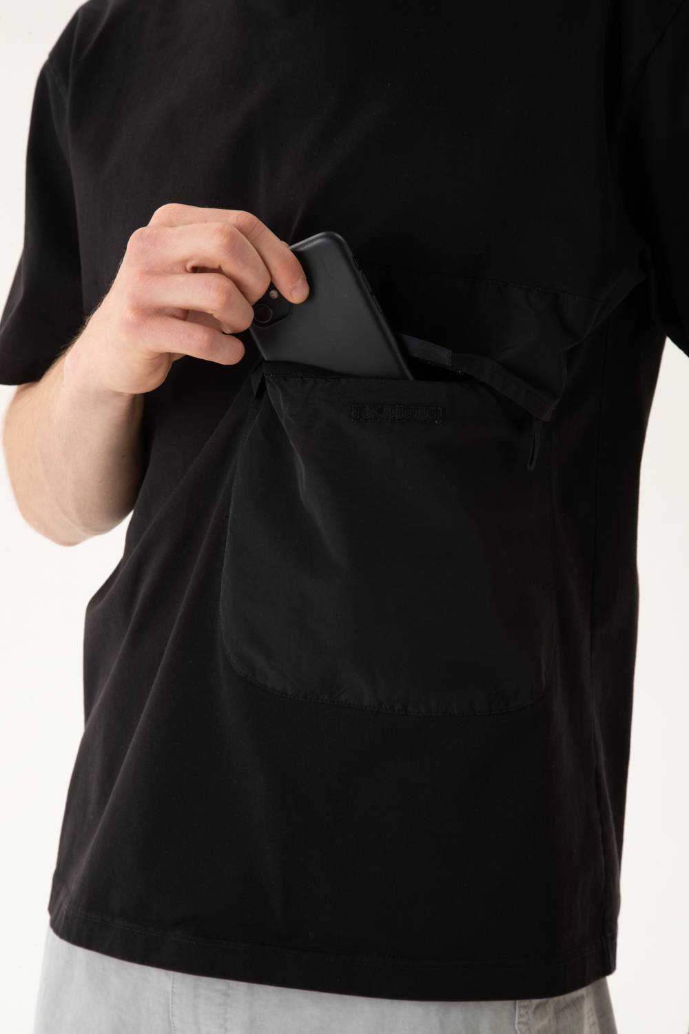 NemeN NMN_E23151T_111 [ASH JUMBO POCKET COMPACT TSHIRT] Spedizione Gratuita