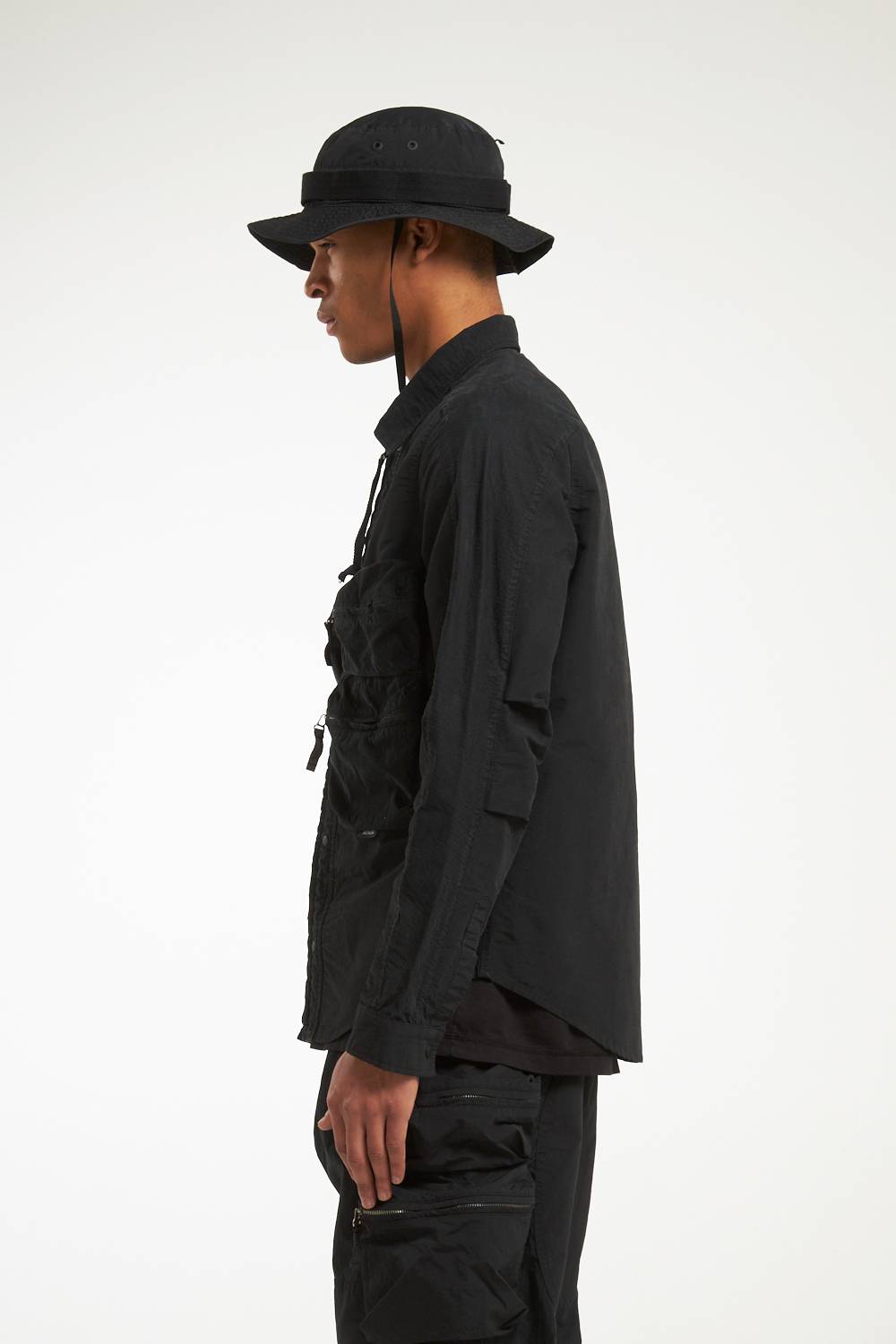 NemeN NMN_E23225/1_111 [TATS ZIPPED PARACHUTE OVERSHIRT] Qualità Garantita