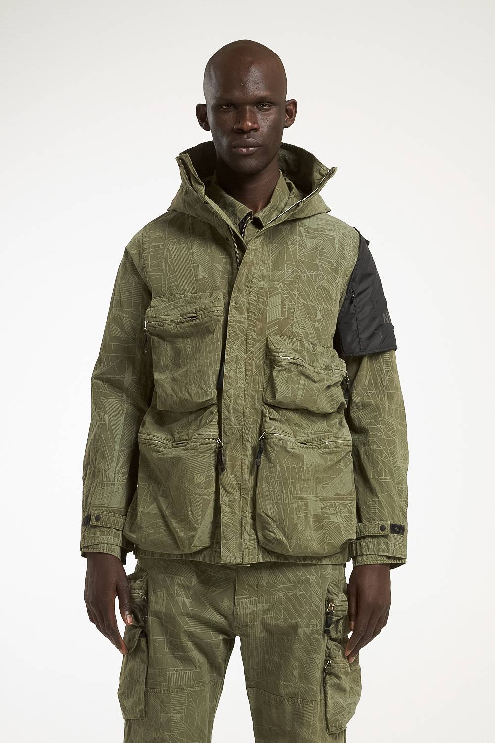 NemeN NMN_I22239/1_177 [JAVA MULTIPOCKET PARACHUTE SMOCK] Vendite Flash