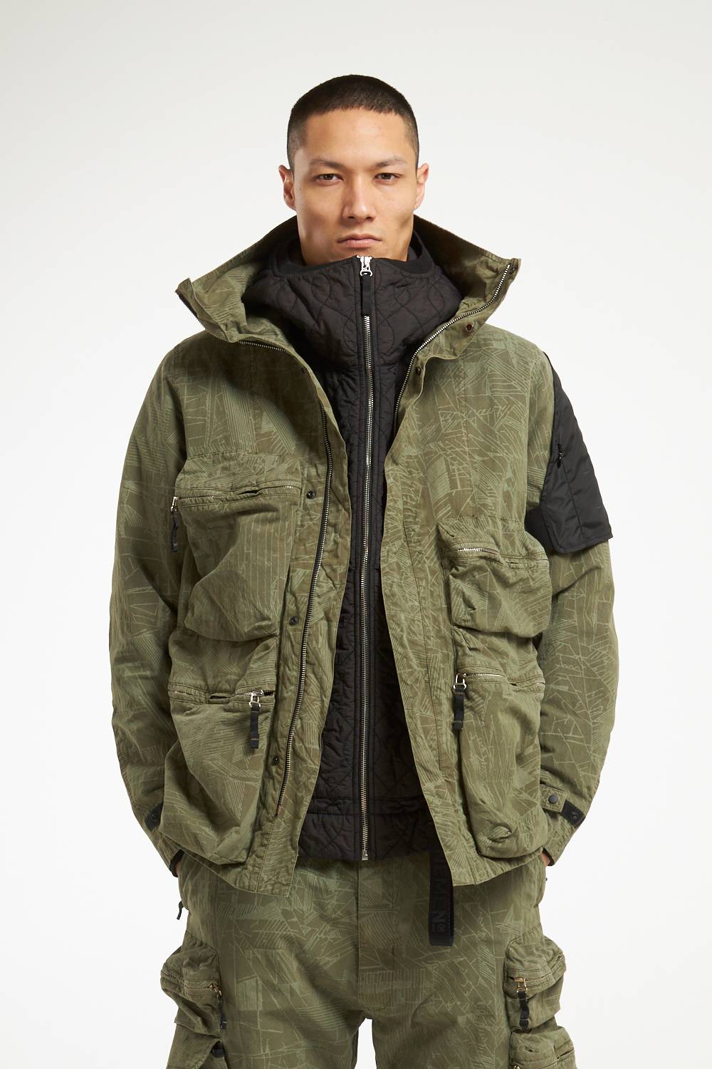 NemeN NMN_I22239/1_177 [JAVA MULTIPOCKET PARACHUTE SMOCK] Vendite Flash