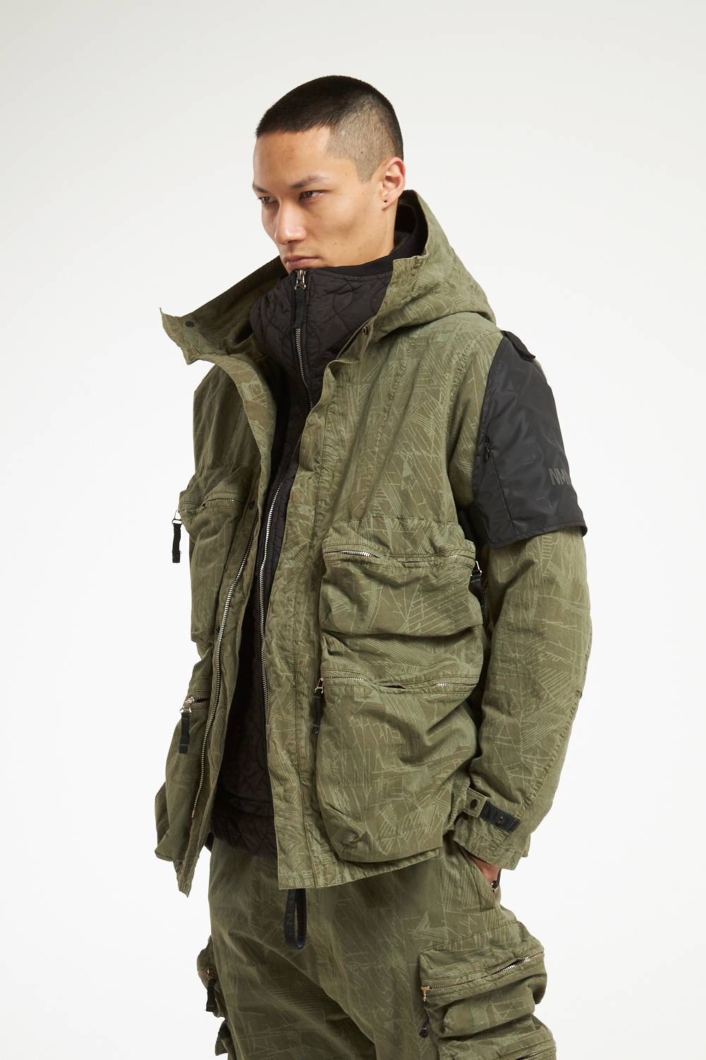 NemeN NMN_I22239/1_177 [JAVA MULTIPOCKET PARACHUTE SMOCK] Vendite Flash
