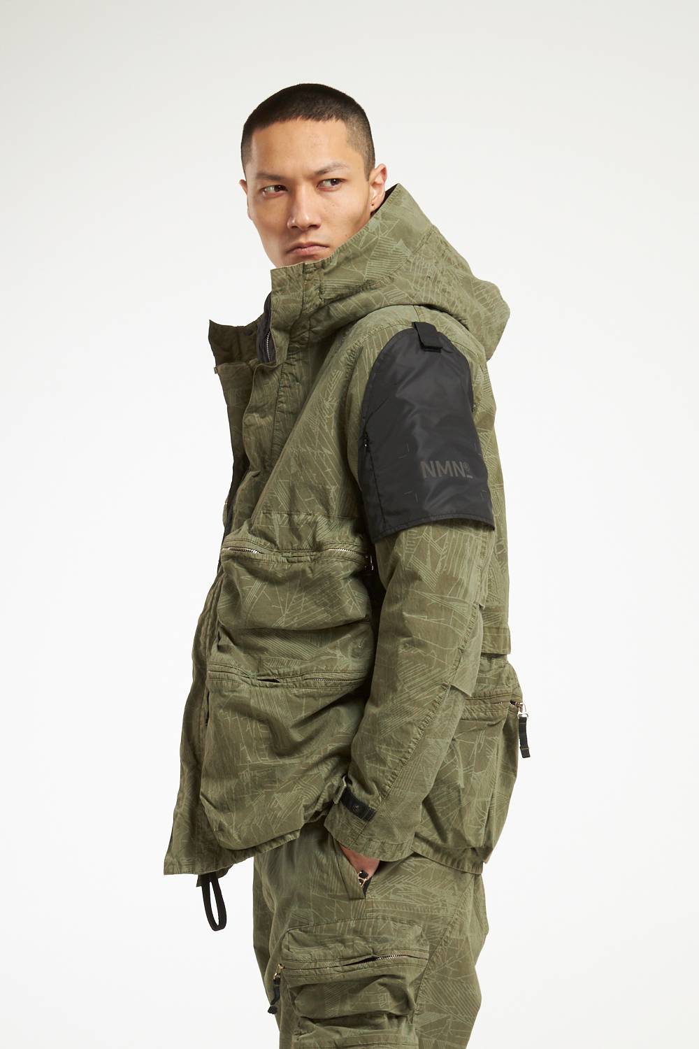NemeN NMN_I22239/1_177 [JAVA MULTIPOCKET PARACHUTE SMOCK] Vendite Flash