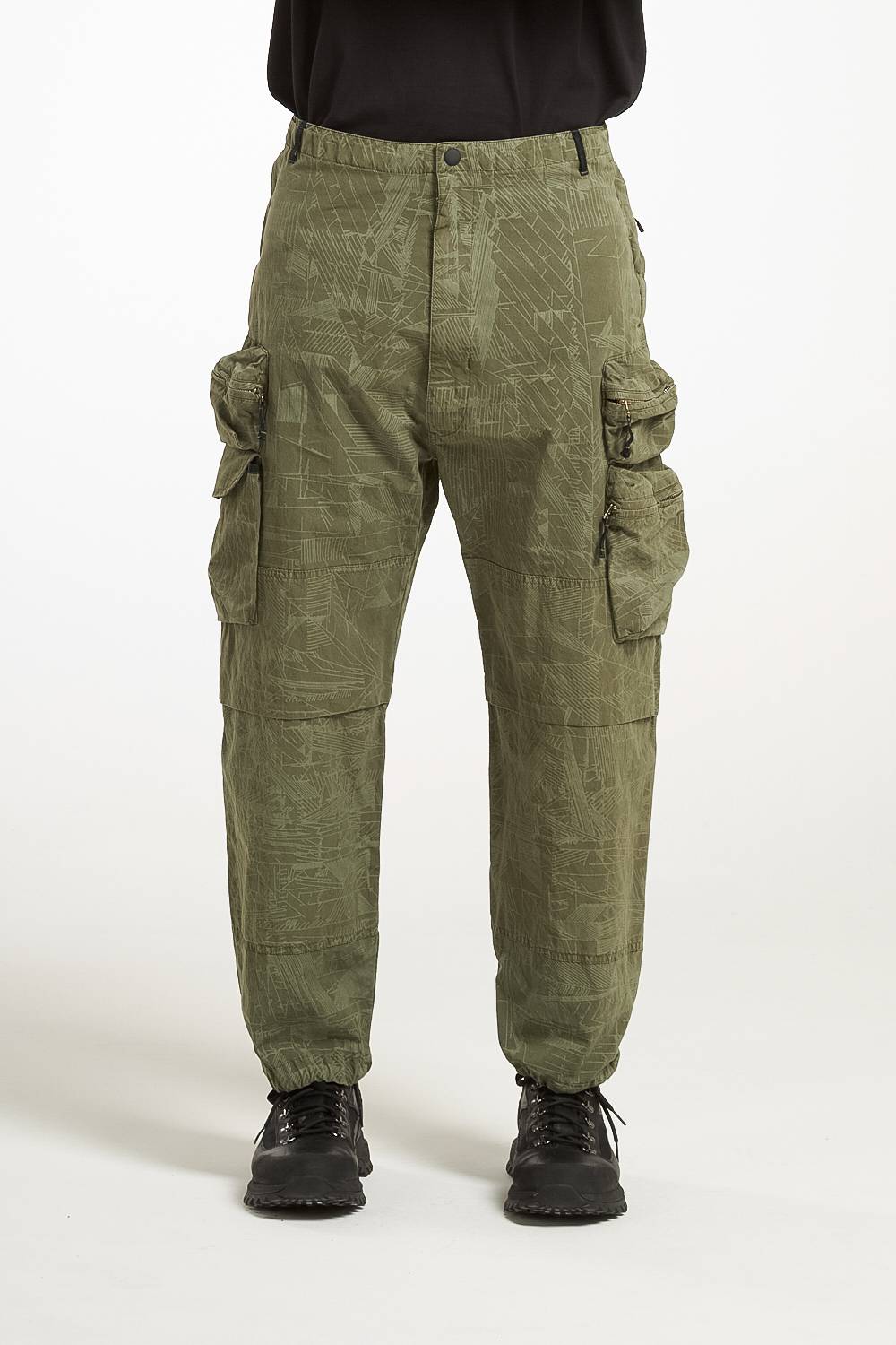 NemeN NMN_I22039P/1_177 [JAVA MULTIPOCKET PARACHUTE PANT] Negozio