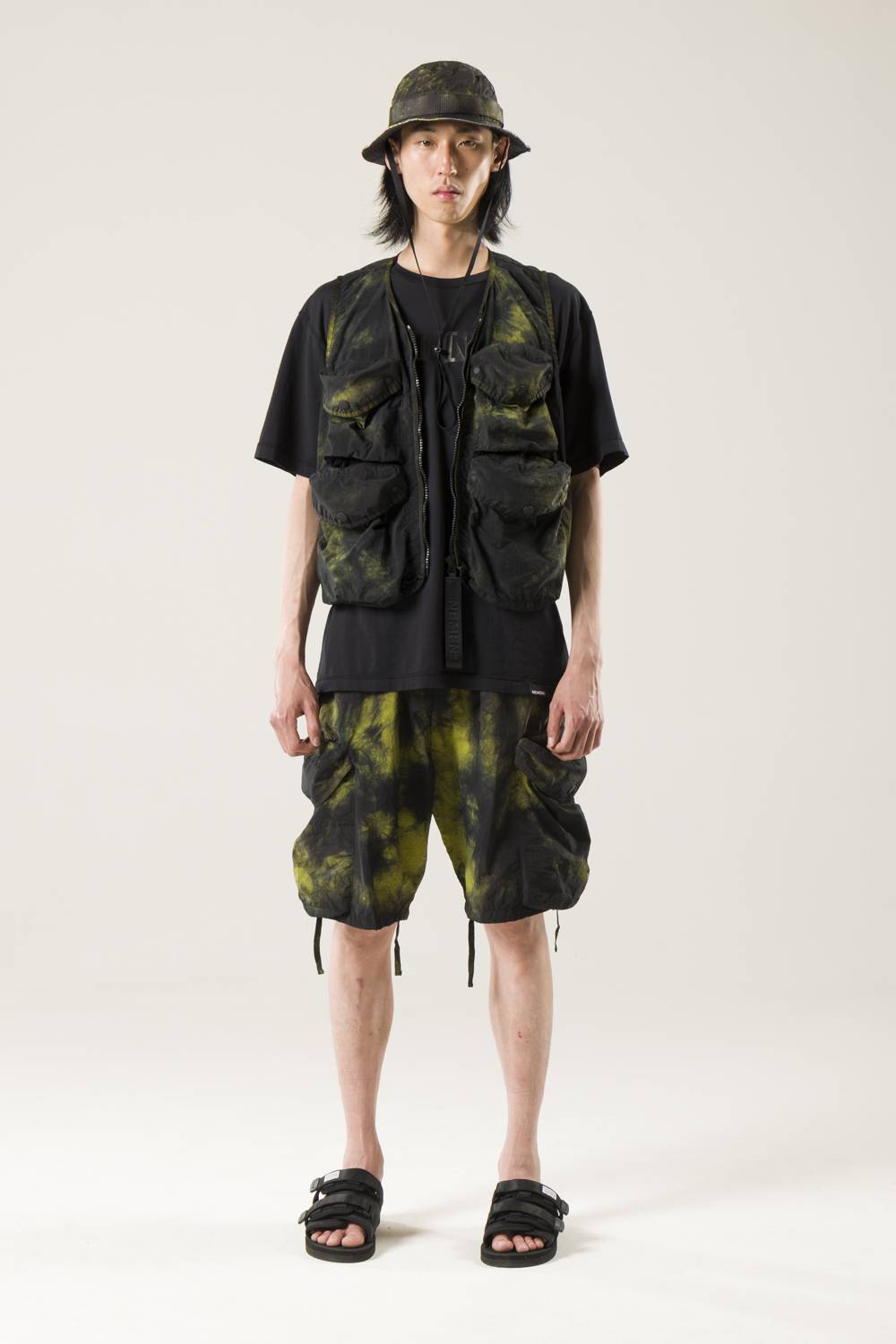 NemeN NMN_E22237_158 [TIE-DYE GUARD VEST] Acquista Ora