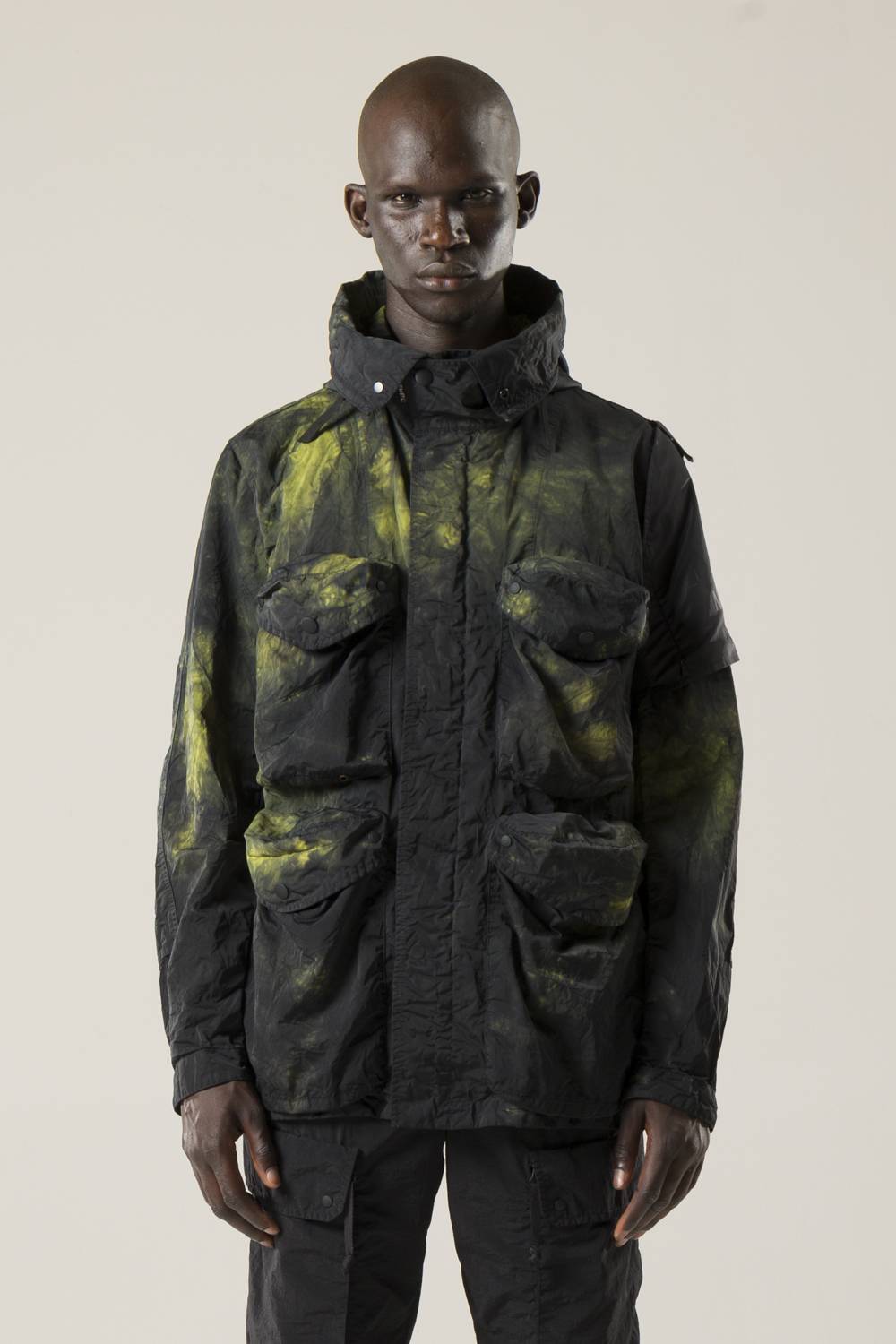 NemeN NMN_E22225_158 [TAPS TIE DYE MULTI-POCKET JKT] Consegna Veloce