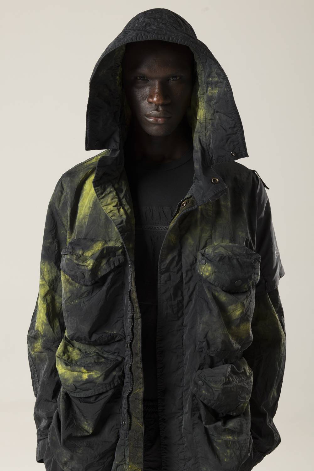 NemeN NMN_E22225_158 [TAPS TIE DYE MULTI-POCKET JKT] Consegna Veloce