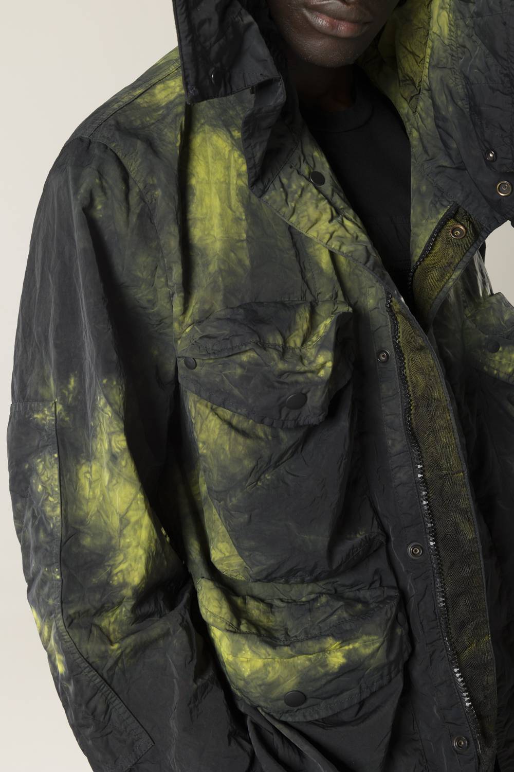 NemeN NMN_E22225_158 [TAPS TIE DYE MULTI-POCKET JKT] Consegna Veloce
