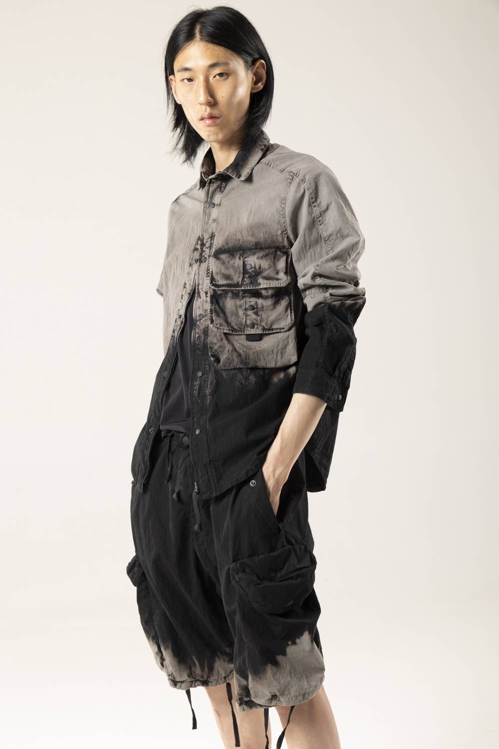 NemeN NMN_E22230_190 [ALMA DISCHARGED CARGO OVERSHIRT] Sottocosto