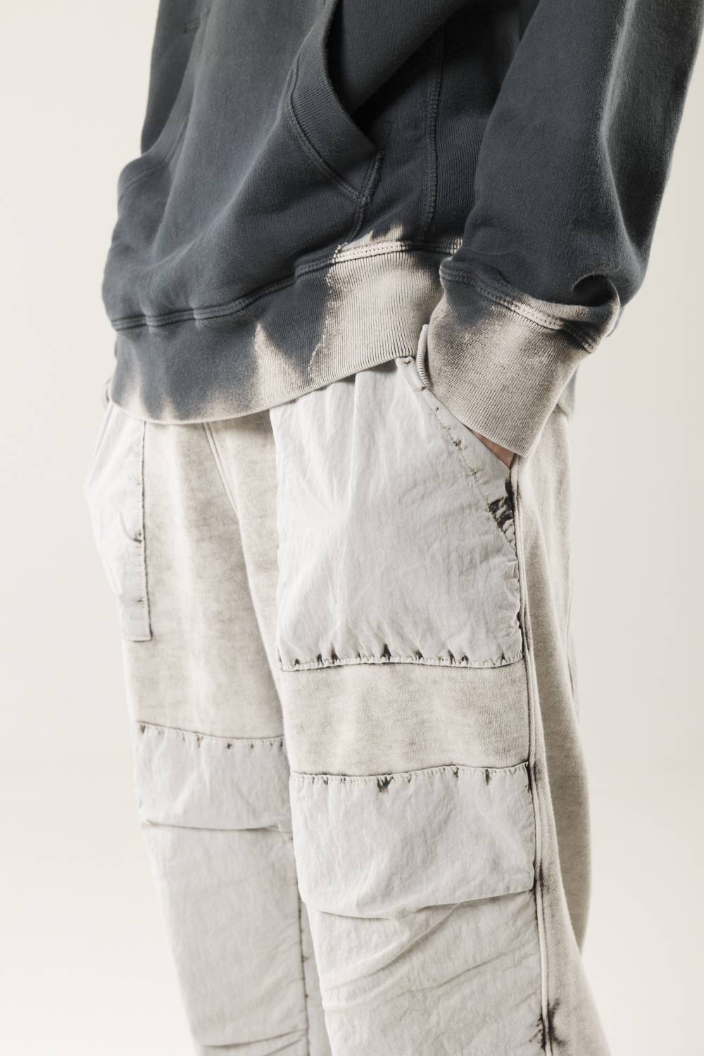 NemeN NMN_E22118F_160 [GEM DISCHARGED HOODY] Outlet