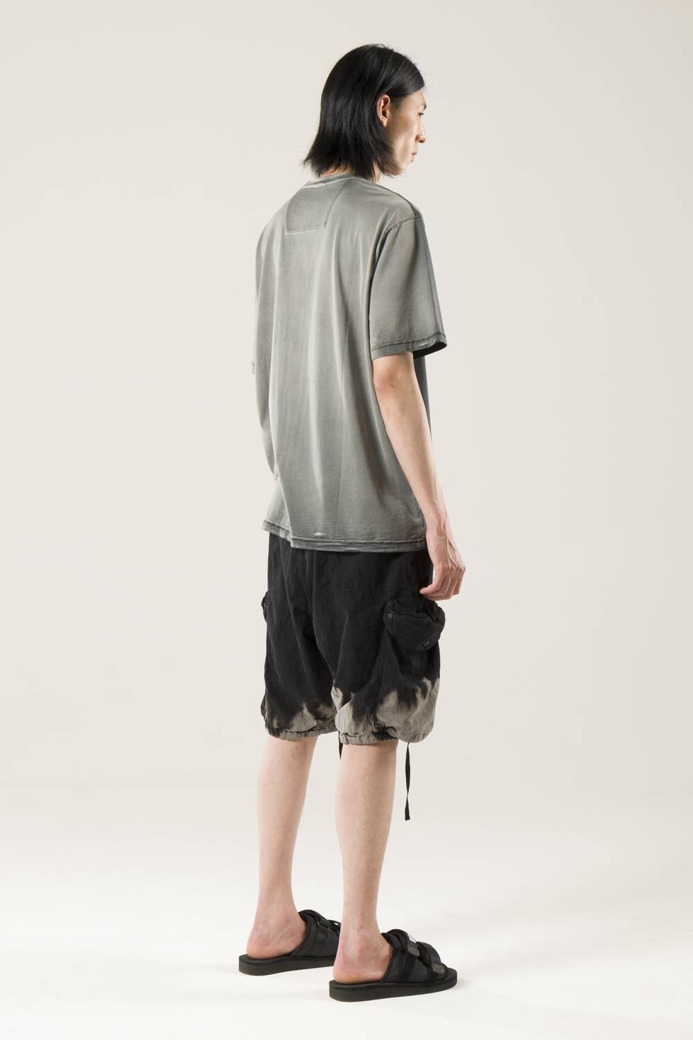 NemeN NMN_22140T_214 [NMN® LOGO DISCHARGED T-SHIRT] Saldi Di Fabbrica