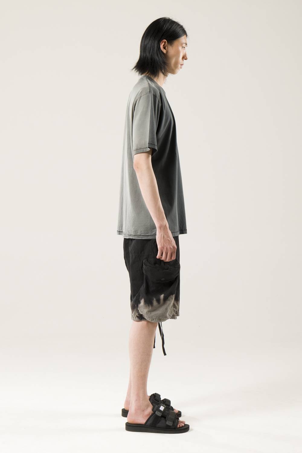 NemeN NMN_22140T_214 [NMN® LOGO DISCHARGED T-SHIRT] Saldi Di Fabbrica