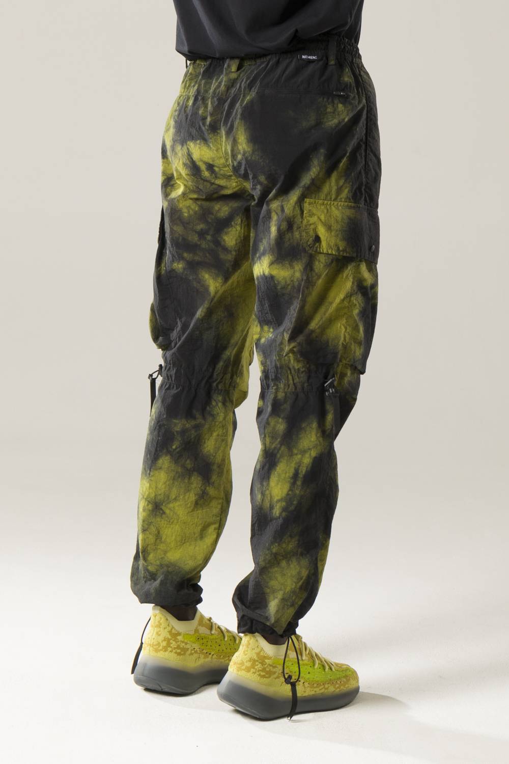 NemeN NMN_E22031P/1_158 [BRUS TIE-DYE CLIMBER CARGO PANTS] Moda