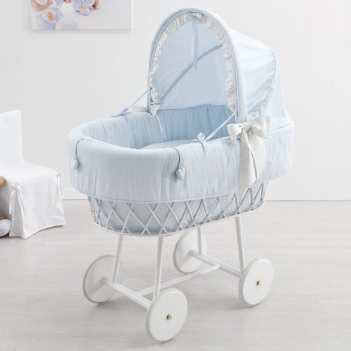 Nanán Culla con cappotta Puccio Nanna azzurra Convenienza