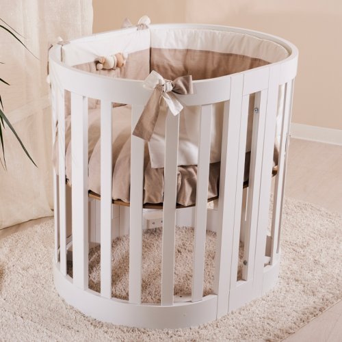 Nanán Culla ovale con kit trasformazione in lettino ed in poltroncine Negozio