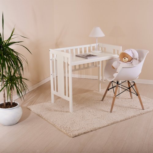 Nanán Letto Mini-me bianco trasformabile in scrivania In Linea