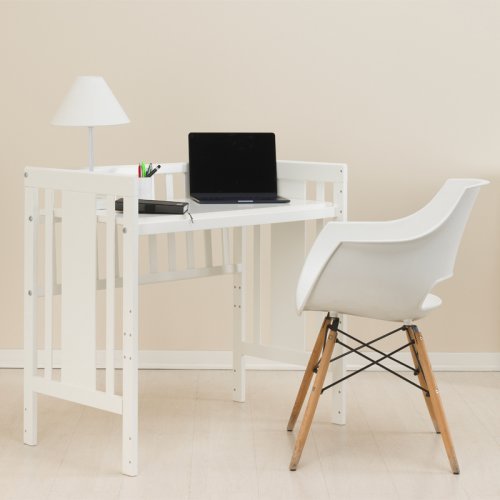 Nanán Letto Mini-me bianco trasformabile in scrivania In Linea