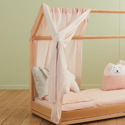 Nanán Tenda Letto Rosa per Lettino Montessori Consegna Veloce