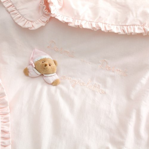 Nanán Puccio Copertina in Jersey Rosa Sostegno trimestrale