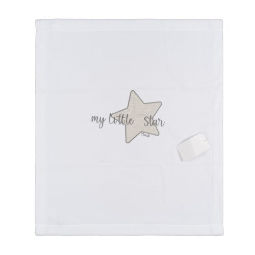 Nanán Copertina per carrozzina "My little star" con ricamo grigio Online