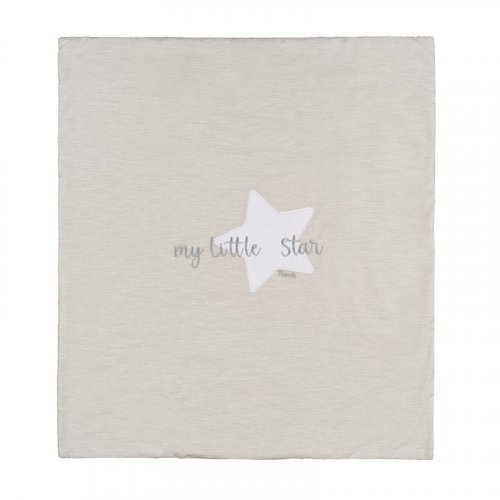 Nanán Copertina per carrozzina grigia in jersey "My little star" In Vendita