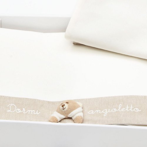 Nanán Lenzuola per MINI-ME set 3 pz Tato tortora Vendita Calda