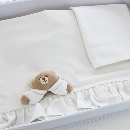 Nanán Set Lenzuola Letto 3pz Tato Panna Moda