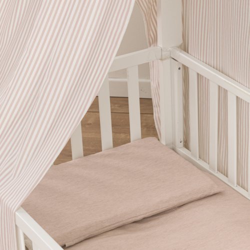 Nanán Set 2Pz Montessori Lenzuola letto + Federa Pink 2025
