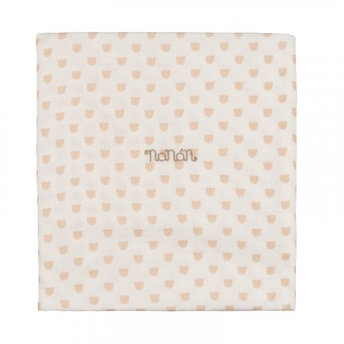 Nanán Mussola all over beige 80x80 cm Qualità Garantita