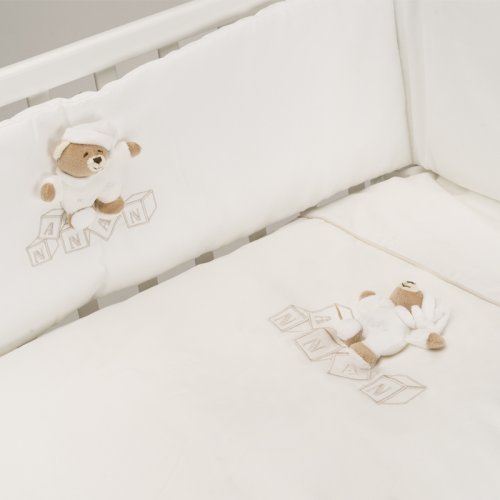 Nanán Set Piumone Mini Me 4pz Dadini Tato Bianco Novità
