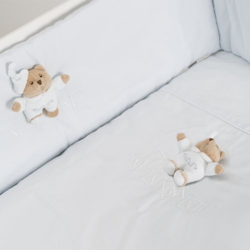 Nanán Set Piumone Mini Me 4pz Dadini Puccio Azzurro Presa