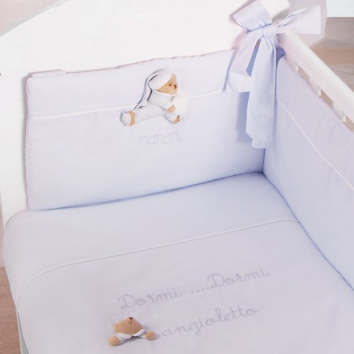 Nanán Set Rivestimento Co-sleeping Puccio Azzurro Offerta