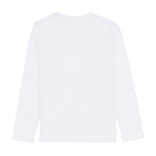 Nanán T-shirt Manica Lunga Bianca Qualità Garantita