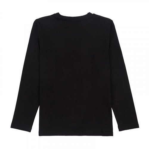 Nanán T-shirt Manica Lunga Nera Negozi Online