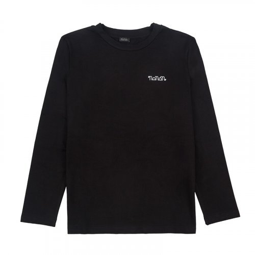 Nanán T-shirt Manica Lunga Nera Consegna Veloce