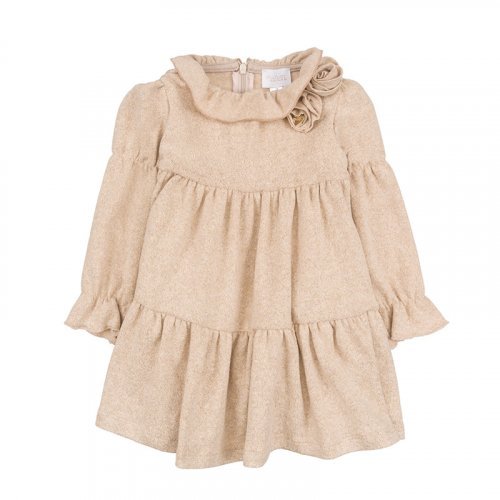 Nanán Abito Beige in Lurex Shopping Online
