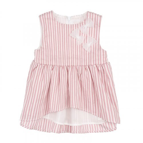 Nanán Blusa smanicata a righe rosa Shopping Online