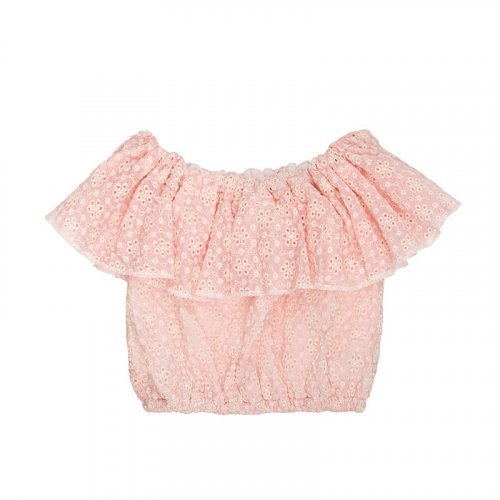 Nanán Blusa in stangallo rosa Novità