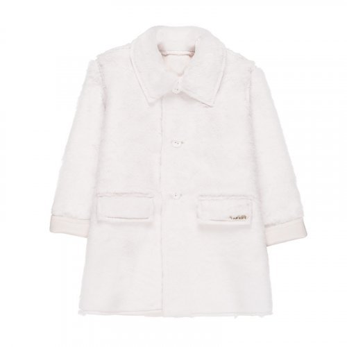 Nanán Cappotto Panna in Ecomontone Moda