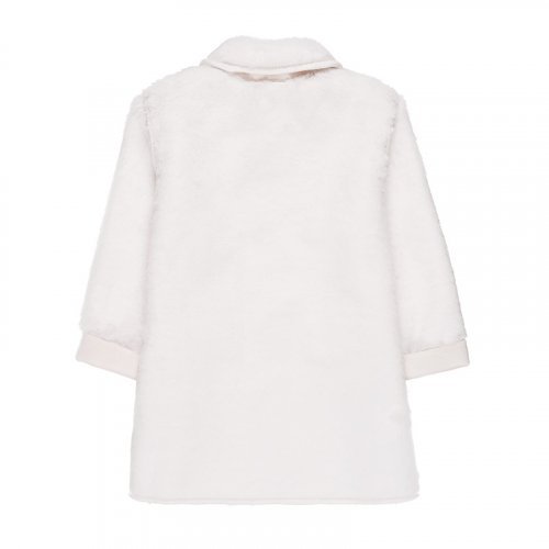 Nanán Cappotto Panna in Ecomontone Moda