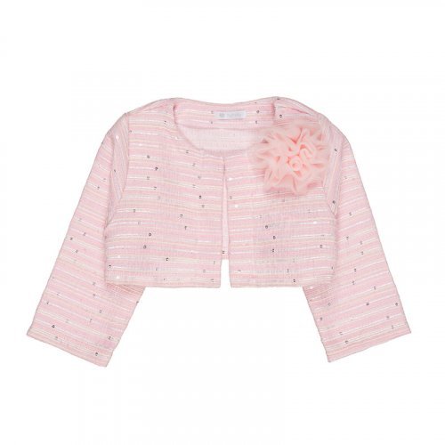 Nanán Cardigan rosa con rosa Italy