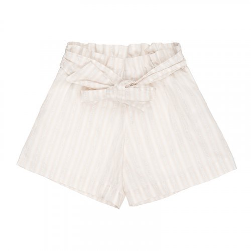 Nanán Shorts a righe panna Moda
