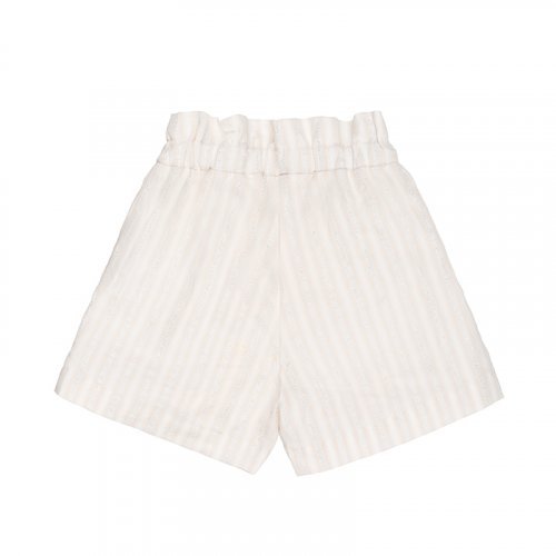Nanán Shorts a righe panna Moda