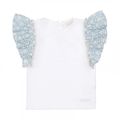 Nanán T-Shirt con frappa azzurra Promozione Limitata